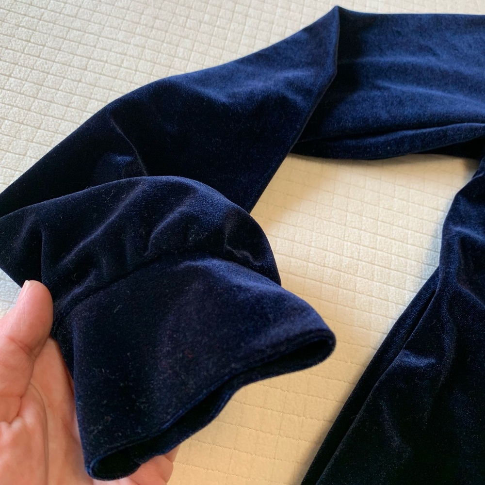 BP midnight blue velour jacket - Picture 4 of 10